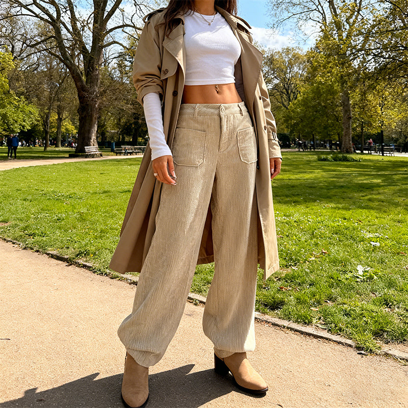 💃 Lengthen & Slim | Casual High-Waisted Trousers 👜【BEST SELLER】