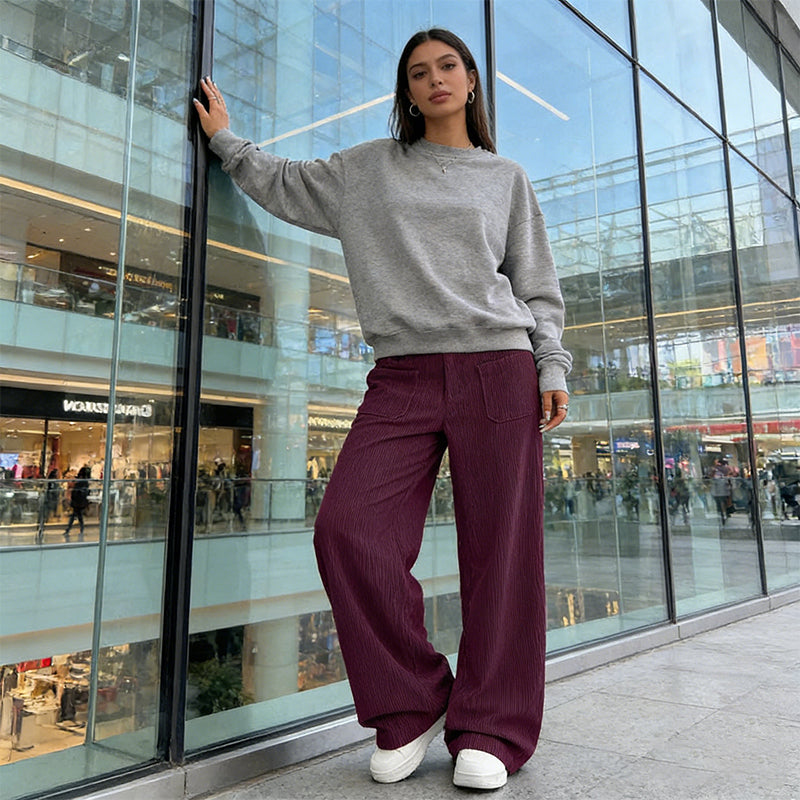 💃 Lengthen & Slim | Casual High-Waisted Trousers 👜【BEST SELLER】