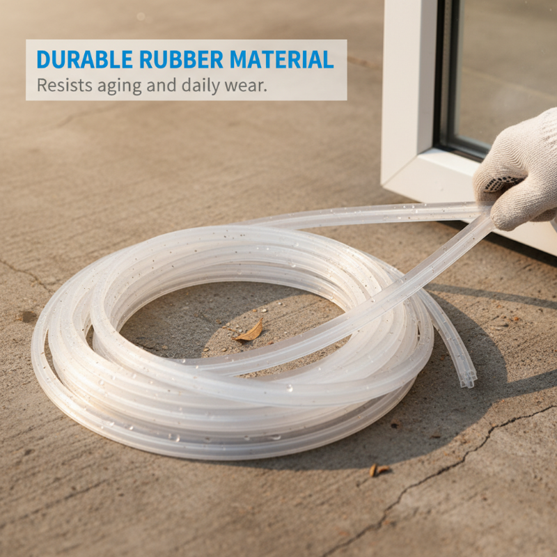 1M Sealing Strip for Soundproofing and Dust-Proofing