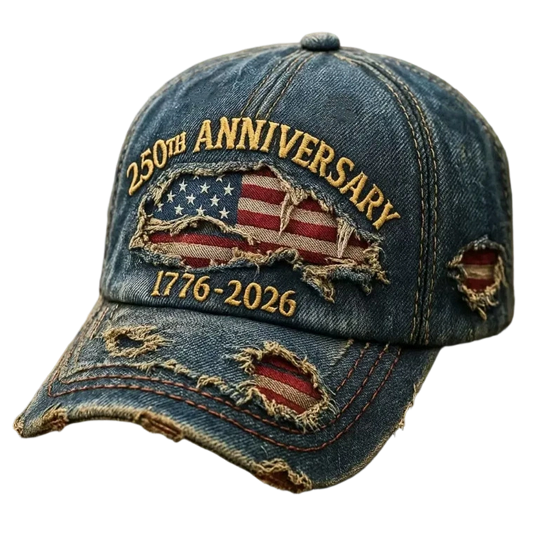 🎉2026 Hot Sale🔥250th Anniversary Distressed Baseball Cap