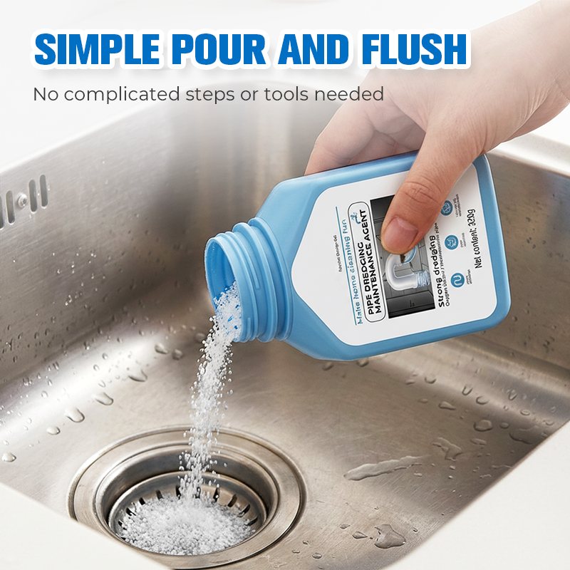 🔥Each £3.07🧹 Powerful Drain & Pipe Clog Remover – Strong Unclogging Power, Multi-Pipe Universal Fit, Fast-Acting & Easy to Use 🚿