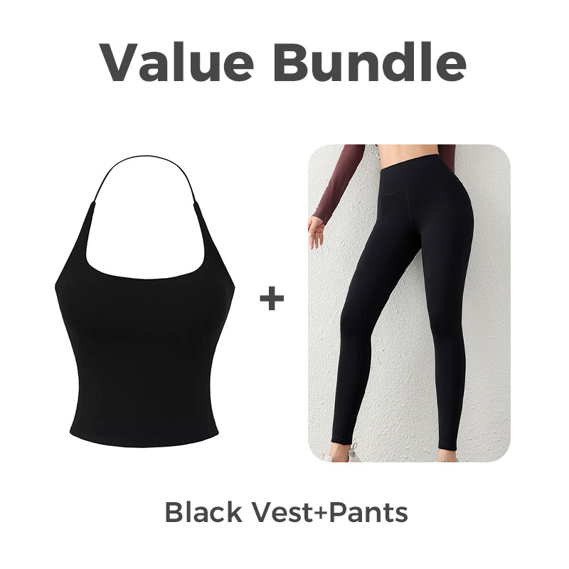 👚 49% OFF FLASH SALE ! ⚡ Women's Open Back Top with Built-in Bra – Stylish Backless Design, Built-in Bra for Comfort, Breathable & Versatile 🌸