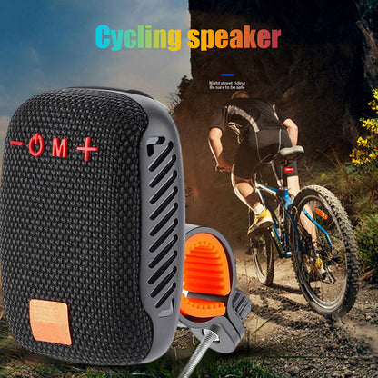 💎 50% OFF! 💎 Waterproof Bicycle Bluetooth Speaker – IPX5, TWS Stereo & TF Card Support