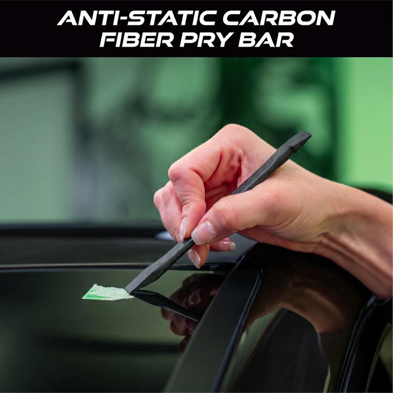 VIKING Car Detailing Pick Set for Car Detailing Kit, Safe Automotive Tool Set for Cleaning, Plastic Picks with 6 Cleaning Heads, Interior and Exterior Use, 5 Pack, Grey