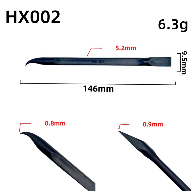 VIKING Car Detailing Pick Set for Car Detailing Kit, Safe Automotive Tool Set for Cleaning, Plastic Picks with 6 Cleaning Heads, Interior and Exterior Use, 5 Pack, Grey