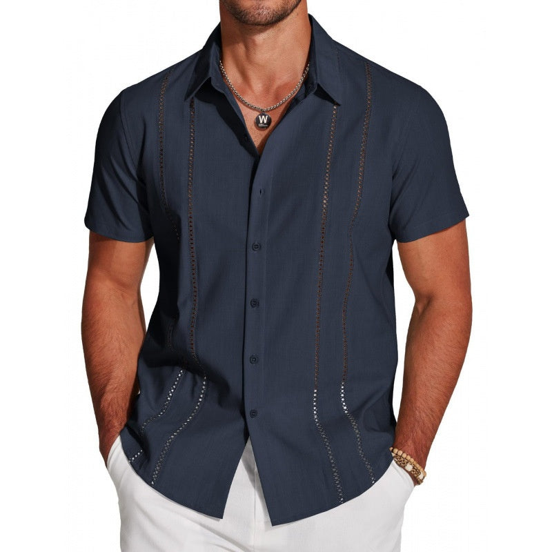 👔 LIMITED-TIME 50% OFF! 💥 Men's Button-Down Shirt – Structured Fit, Breathable, Versatile Style ✨