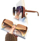 Elegant Starry Temple Rimless Sunglasses