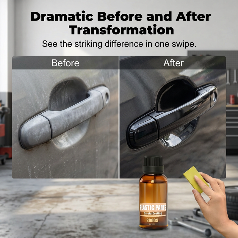 🔥Buy 1 get 1 free🔥Car Plastic Parts Crystal Coating Restorer