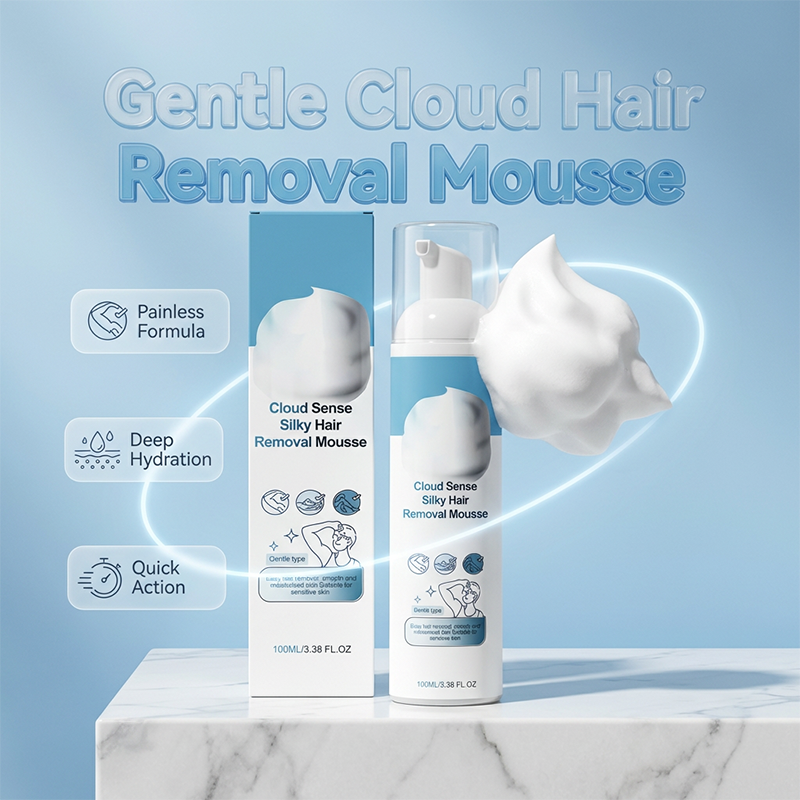 Cloud Sense Silky Hair Removal Mousse
