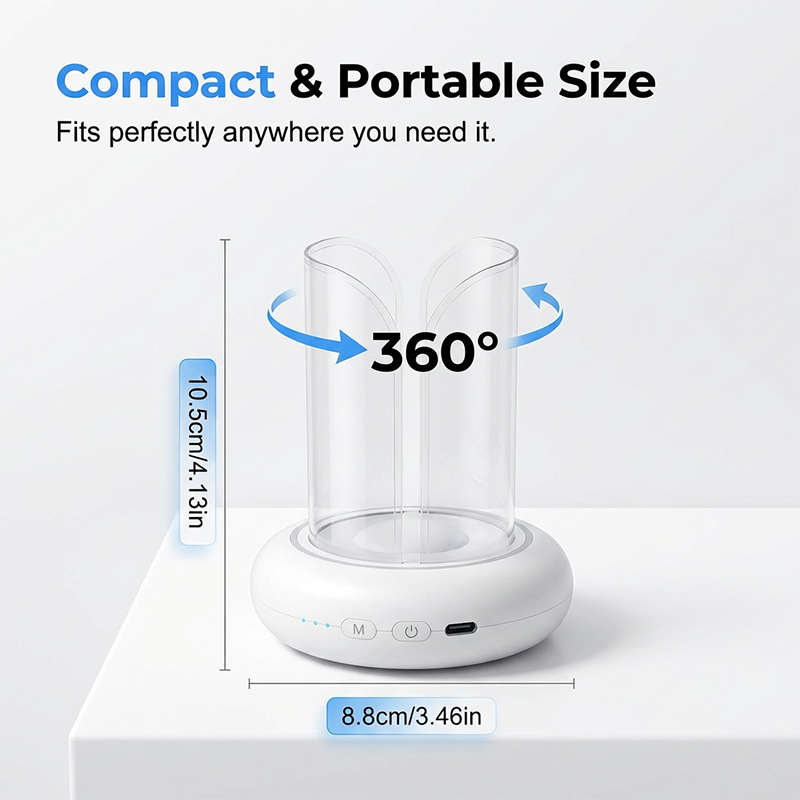 ☀️ Summer Blowout – Up to 50% Off 🍉360° UV LED Mosquito & Fly Trap Lamp