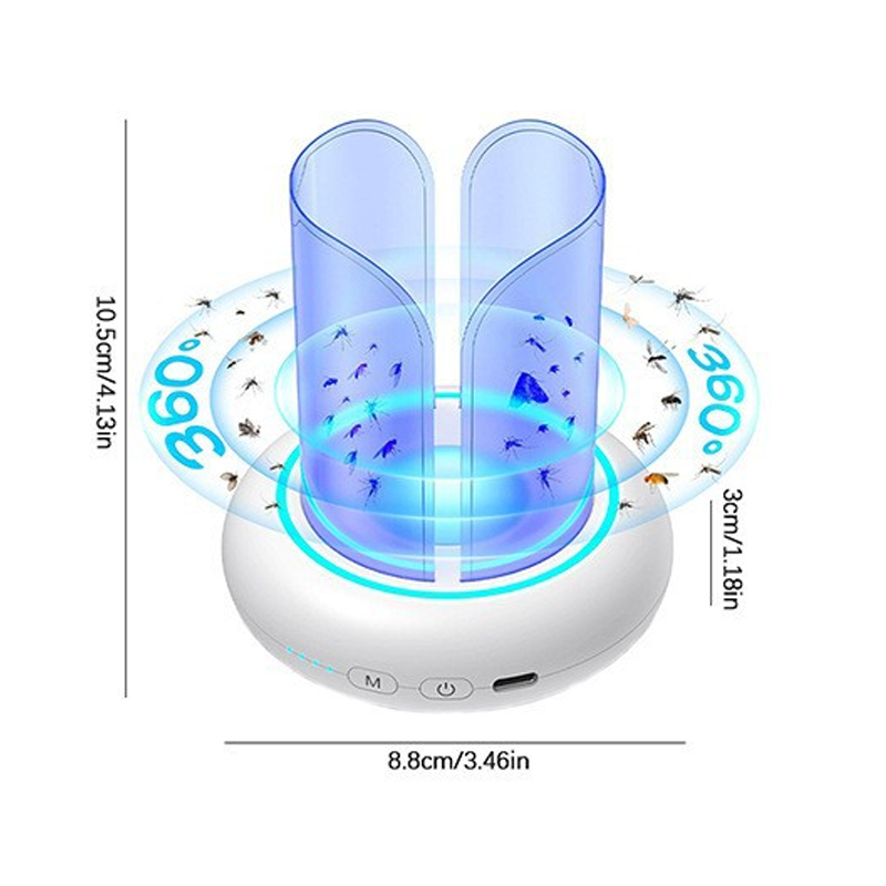 ☀️ Summer Blowout – Up to 50% Off 🍉360° UV LED Mosquito & Fly Trap Lamp