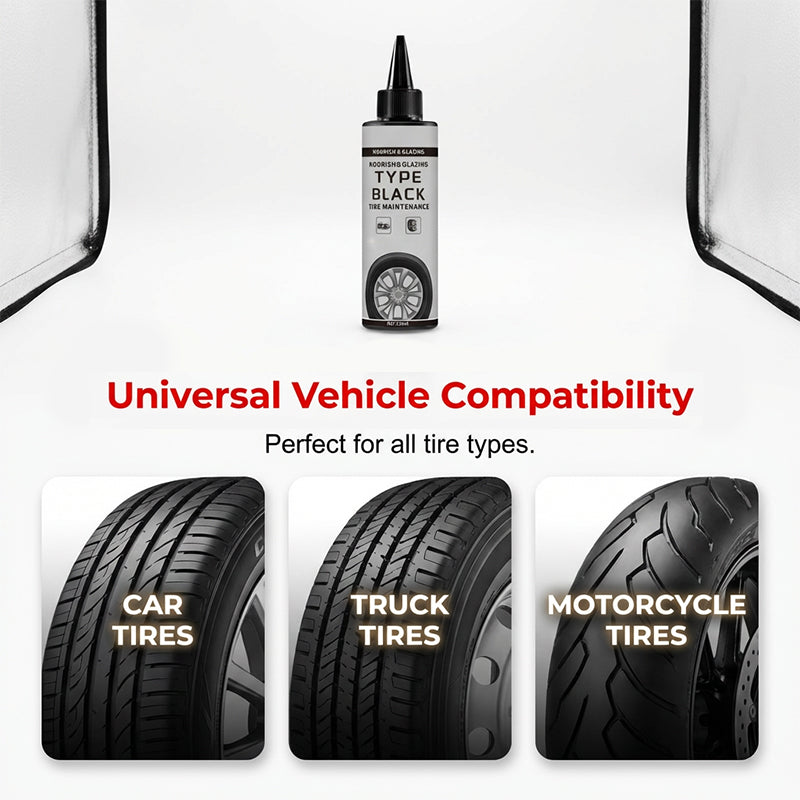 🌟Buy 1 Get 1 Free 🚗Tire & Trim Restorer Shine