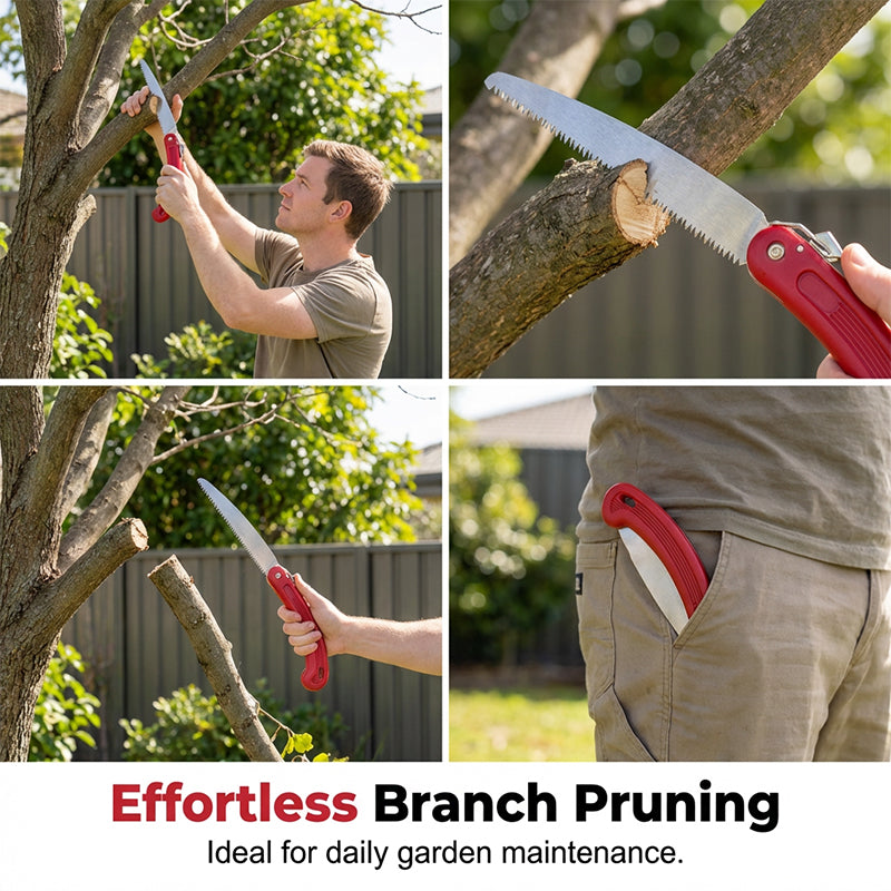 Compact Folding Saw with SK5 Steel Blade
