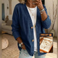 🧥 50% OFF NOW! ✨ Women's Classic Button Front Denim Jacket – V-Neck, Breathable Fabric & Relaxed Fit 💙