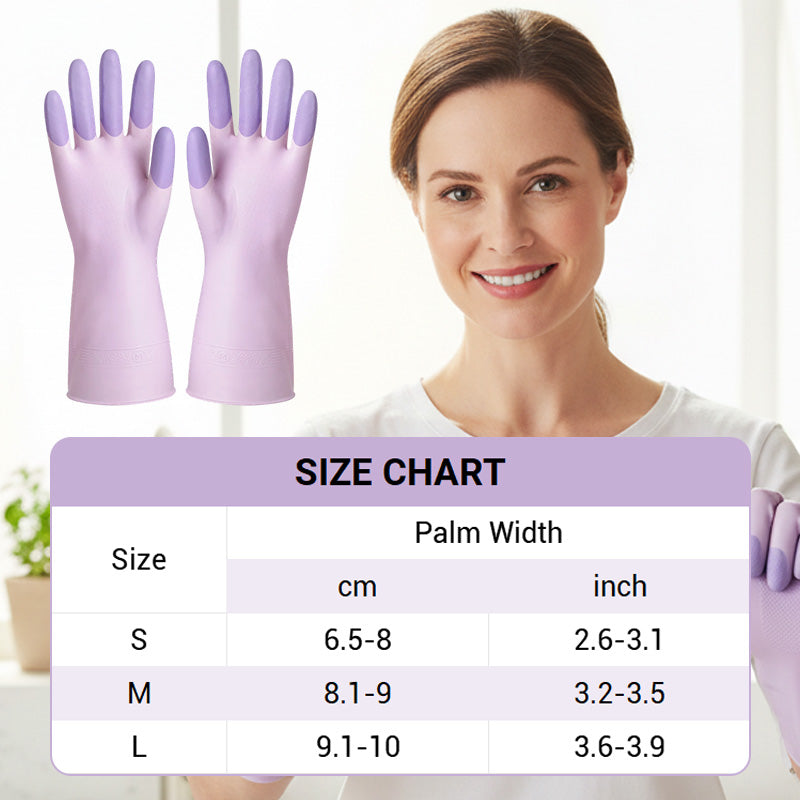 Multi-purpose Durable Non-Slip Cleaning Gloves