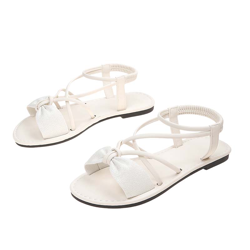 Women's Criss-Cross Strap Flat Sandals