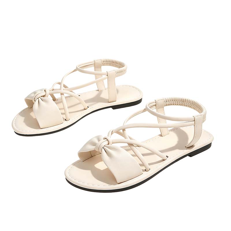 Women's Criss-Cross Strap Flat Sandals