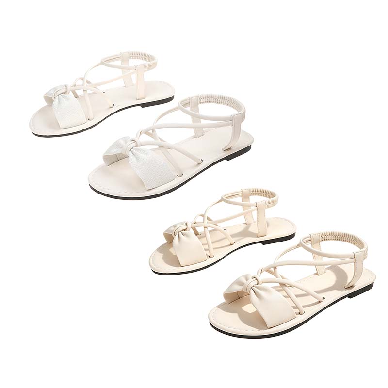 Women's Criss-Cross Strap Flat Sandals