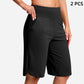 ⏰Limited Time Sale 50% Off✨Women's High-Waist Yoga Shorts with Pockets