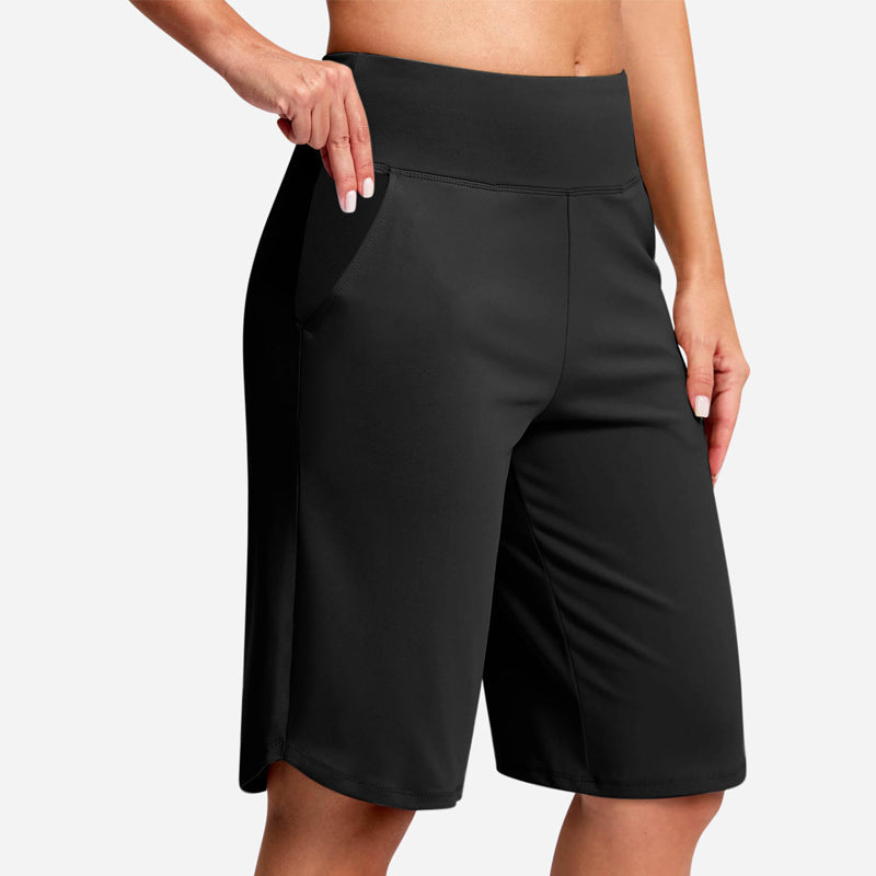 ⏰Limited Time Sale 50% Off✨Women's High-Waist Yoga Shorts with Pockets