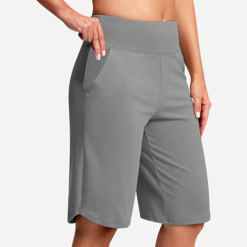 ⏰Limited Time Sale 50% Off✨Women's High-Waist Yoga Shorts with Pockets