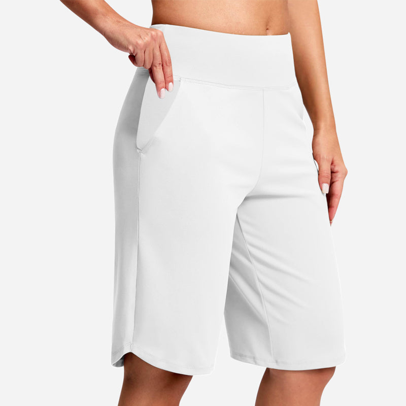 ⏰Limited Time Sale 50% Off✨Women's High-Waist Yoga Shorts with Pockets