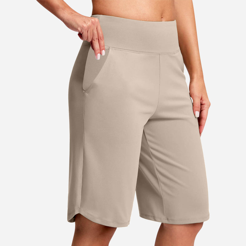 ⏰Limited Time Sale 50% Off✨Women's High-Waist Yoga Shorts with Pockets