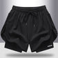 🥳2026 HOT SALE🥳2-in-1 Quick-Dry Running Shorts for Men & Women