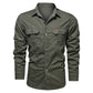🔥2026 HOT SALE🔥Men's Long Sleeve Cotton Workwear Shirt