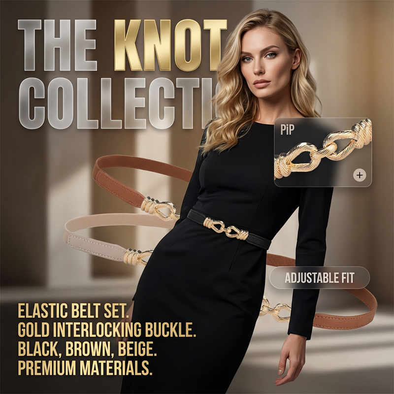 Slim Stretch Waist Belt for Dresses
