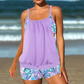 🔥 Limited-Time 50% OFF! 🔥Women's Two-Piece Blouson Tankini with Shorts