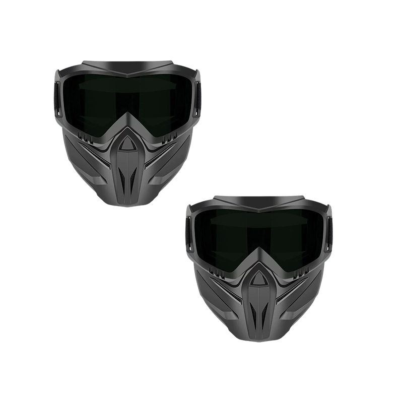 🥳2026 HOT SALE🥳💞50K+ SOLD!🏍️⚡ 50% OFF! Detachable Full Face Goggle Mask – Anti‑fog, windproof & breathable. Quick‑detach goggle system. Weld or ride, face fully protected! 🛡️✨