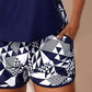 📢📢50% OFF !! ⏰Color-Blocking Printed Loose Swimsuit Set👙💕