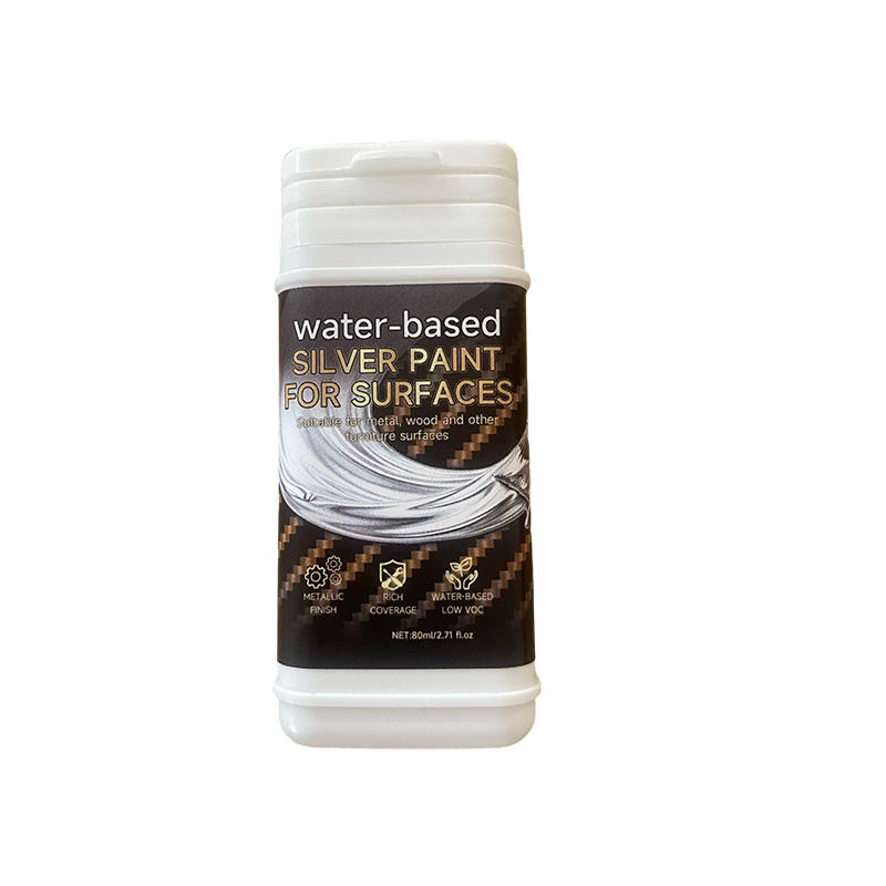🥳2026 HOT SALE🥳💞50K+ SOLD!🖼️🌟 50% OFF! Quick‑Drying Silver Paint – Rich metallic luster, no brush strokes. Zero odor, toxin‑free. Pay on delivery. 💎✨