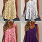 👚 50% OFF NOW! 🌸 Women's Summer Floral Print Sleeveless Tank Top Plus Size