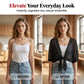 👚 50% OFF NOW! 📢🎁Buy Now Get Free Gift ⏳ Women's Chiffon Tie-Front Top – Summer layering essential – Lightweight, breathable & perfect for beach or brunch 🌸