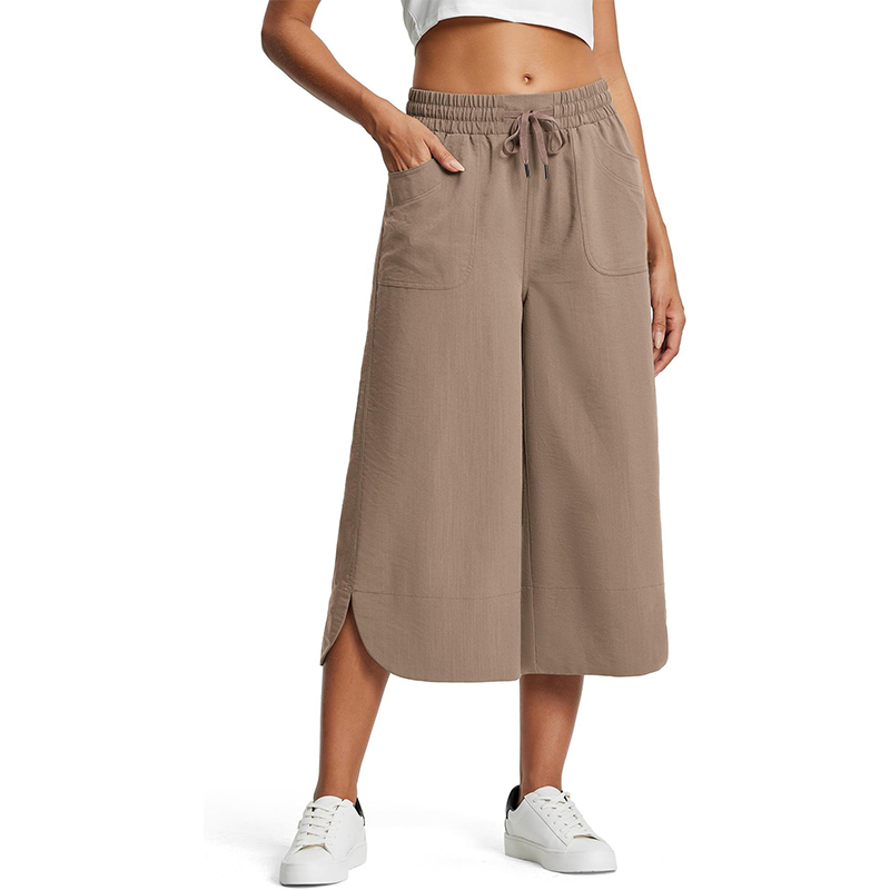 📢📢50% OFF !! ⏰Women's Solid-Color Loose-Fit Cropped Pants