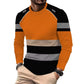 🎁2026 New Arrivals 50% OFF💥Men's Printed Round-neck Long-sleeve Shirt🏃‍♂️