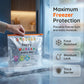 Reusable Aluminum Foil Sealable Storage Bags (10-Pieces)