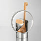 ⏳Time-Limited Special⏰Multi‑Functional Kitchen Utensil Holder, Stainless Steel Organizer, for Spoons, Pot Lids & Cooking Gadgets, Countertop Kitchen Storage