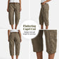 👖 50% OFF NOW! 🌿 Women's Relaxed Casual Cargo Capris – Spacious pockets & breathable fabric – Relaxed fit, perfect for warm weather – everyday comfort and utility ✨