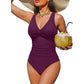 📢📢40% OFF !! ⏰Women's Tummy Control One-Piece Swimsuit