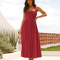 📢📢40% OFF !! ⏰Women’s Halter Smocked Back Dress