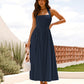 📢📢40% OFF !! ⏰Women’s Halter Smocked Back Dress