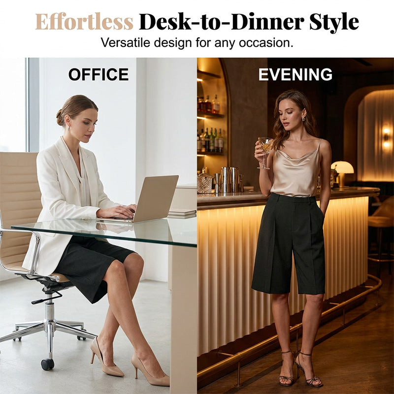 📢📢50% OFF !! ⏰New Arrivals & Best Sellers-Women's Loose Fit Bermuda Shorts