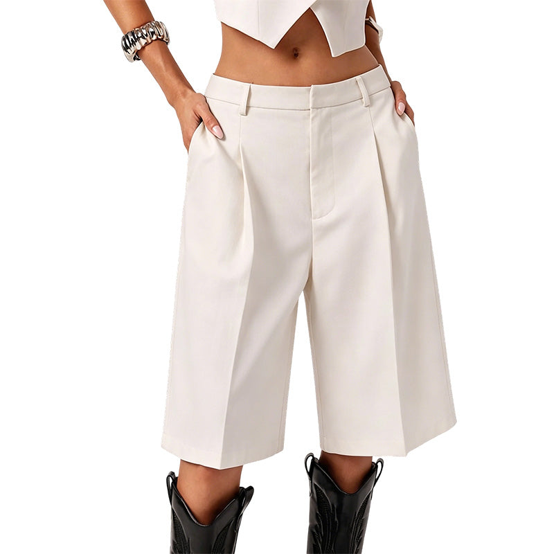 📢📢50% OFF !! ⏰New Arrivals & Best Sellers-Women's Loose Fit Bermuda Shorts