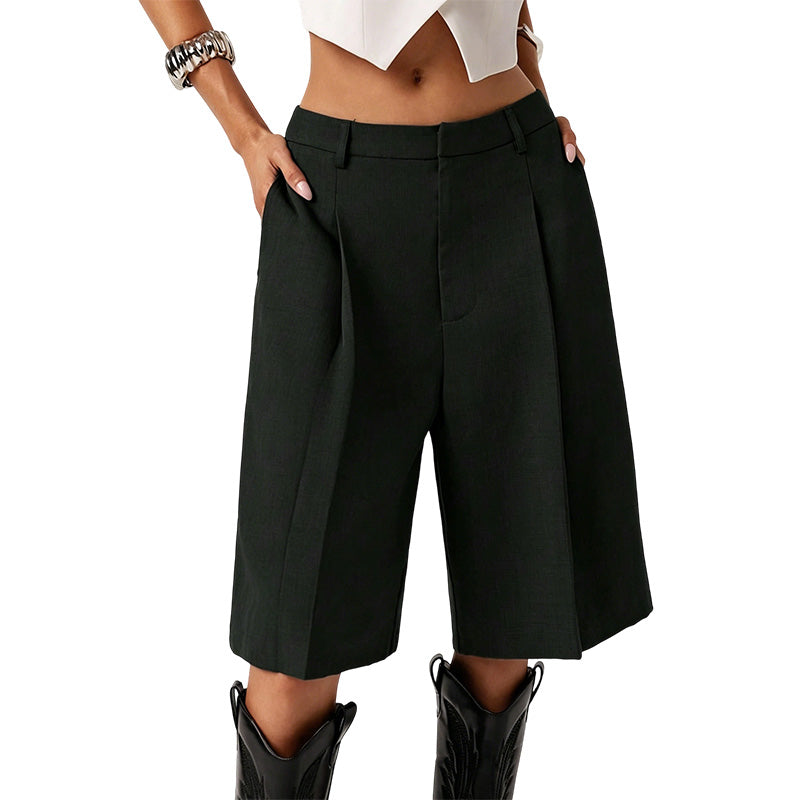 📢📢50% OFF !! ⏰New Arrivals & Best Sellers-Women's Loose Fit Bermuda Shorts