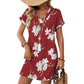 🔥LAST DAY SALE 50% OFF🌊Women's Summer Casual V-Neck T-Shirt Dress