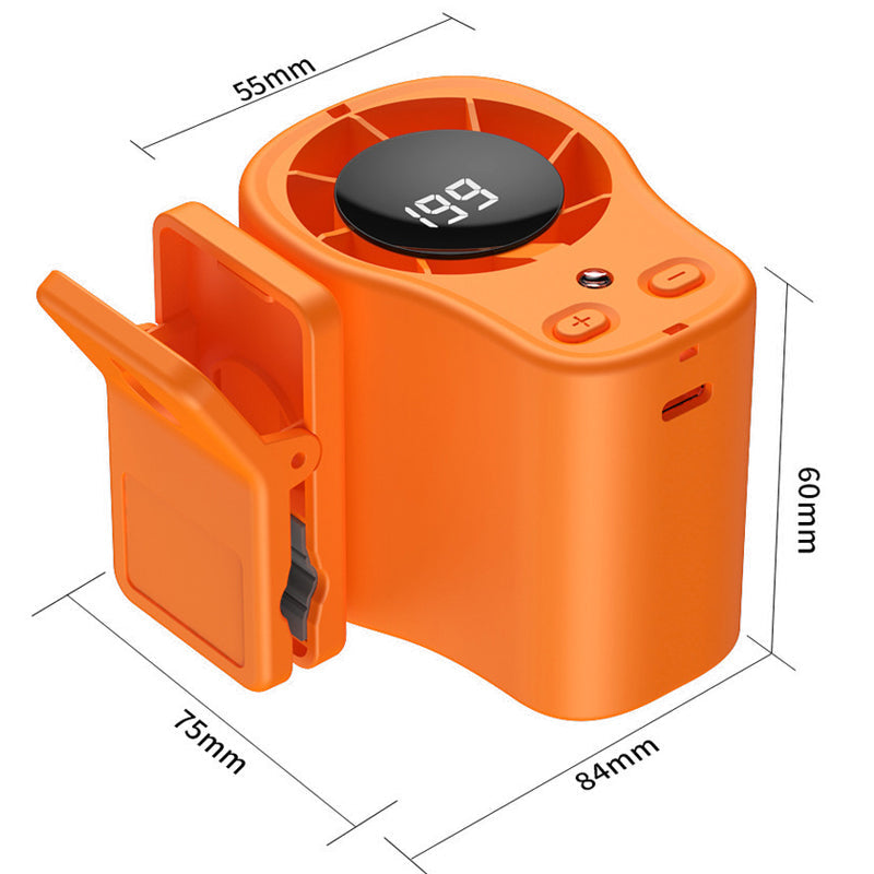 🔥Summer Bestsellers:ONLY ￡13.99!!🔥Hands-Free Personal Cooling Fan with LED Display