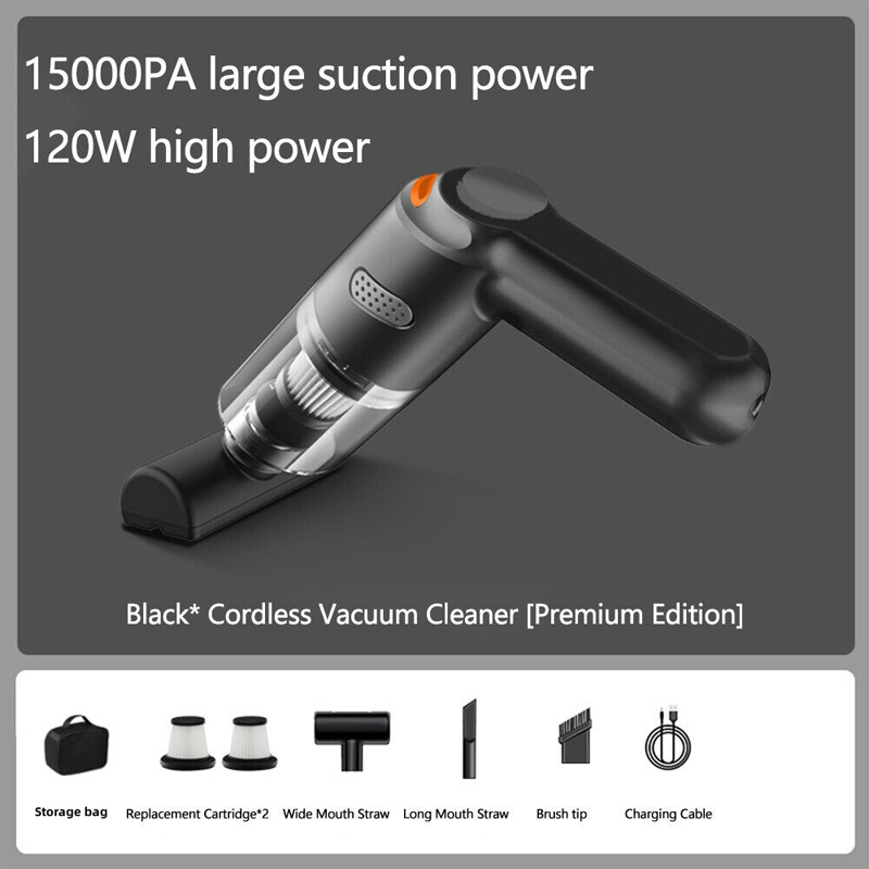 ⏰🔥LIMITED TIME 50% OFF!🔥50K+ SOLD!🧹 Cordless Car Vacuum – 10000Pa Suction & 4000mAh Battery 🚗